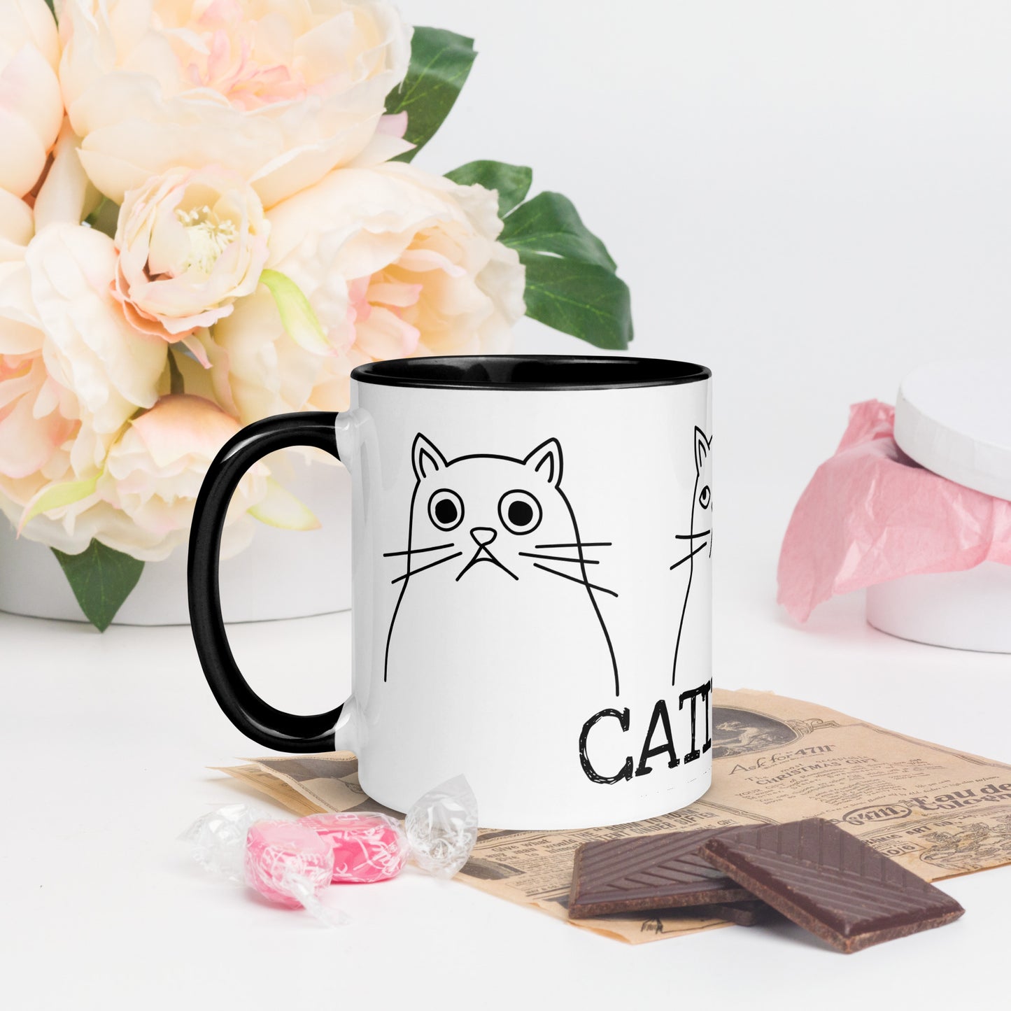 CATitude Coffee Mug | Cat Lover Gift | Sassy Cat