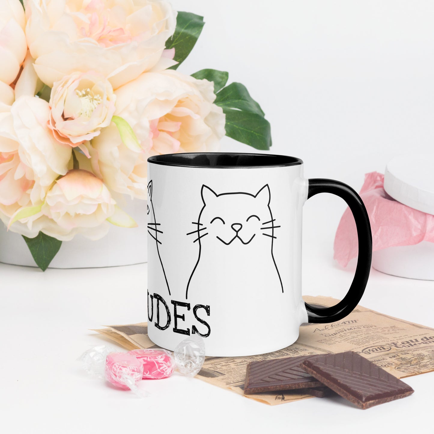 CATitude Coffee Mug | Cat Lover Gift | Sassy Cat