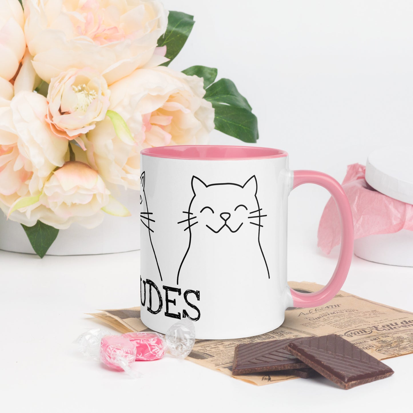 CATitude Coffee Mug | Cat Lover Gift | Sassy Cat