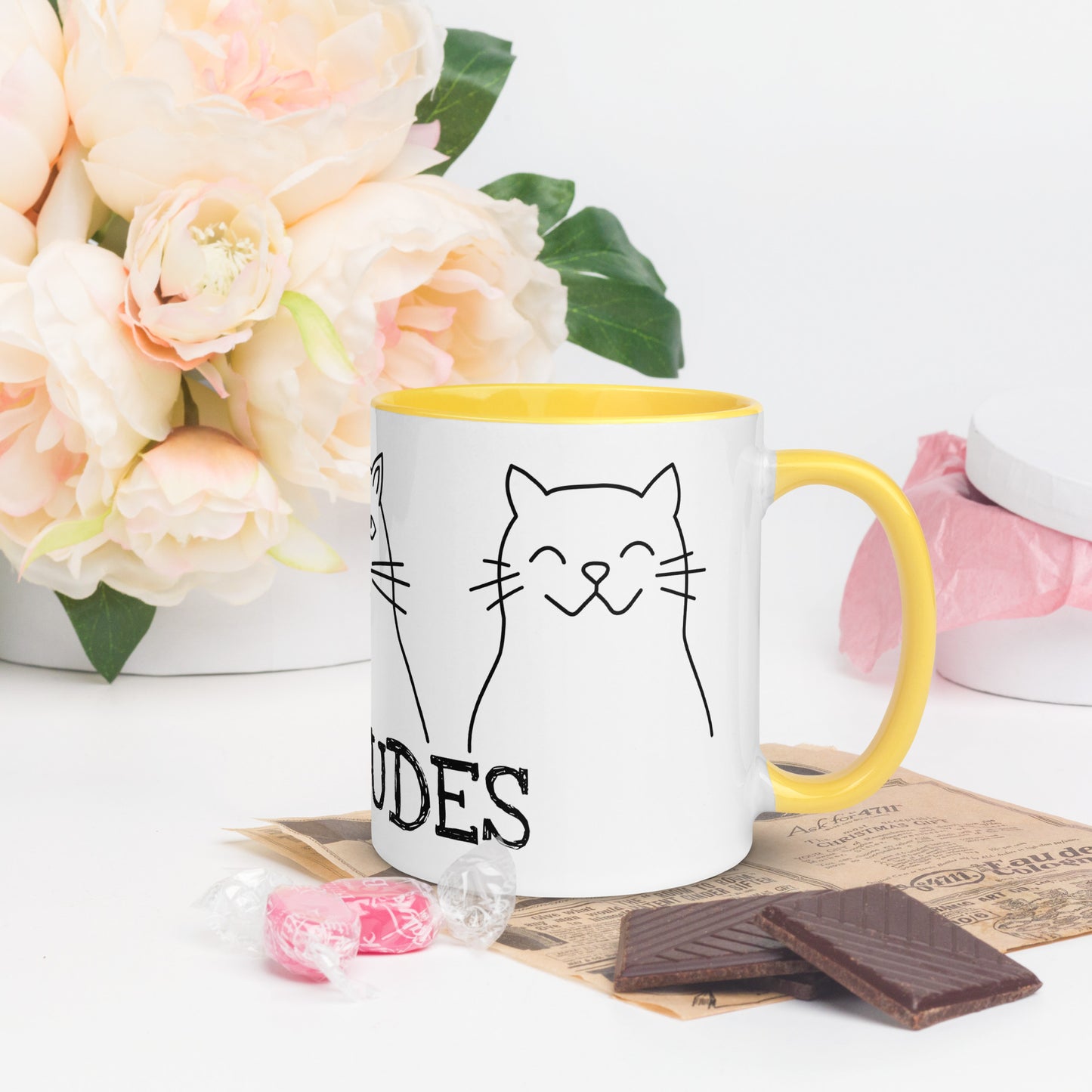 CATitude Coffee Mug | Cat Lover Gift | Sassy Cat